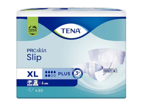 تينا سليب بلس مقاس كبير جدًا – 30 قطعة Tena Slip P...