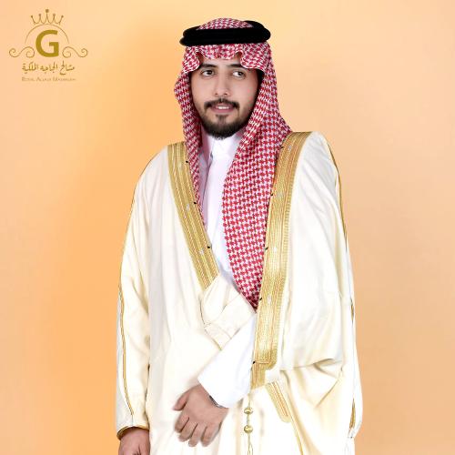 Men's Bisht Marina - Cream color