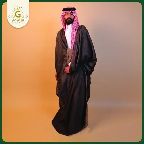 Men's Kashmiri Besh in Oud color