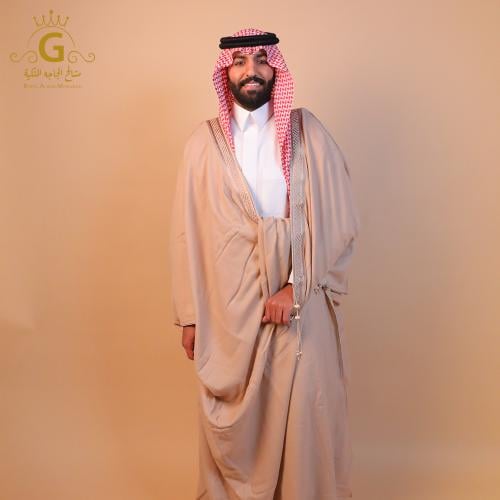 Natural wool cloak - beige color