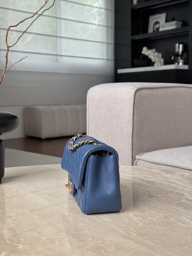 Cf mini lambskin leather ghw