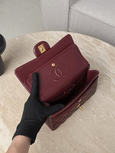 Cf small lambskin leather ghw