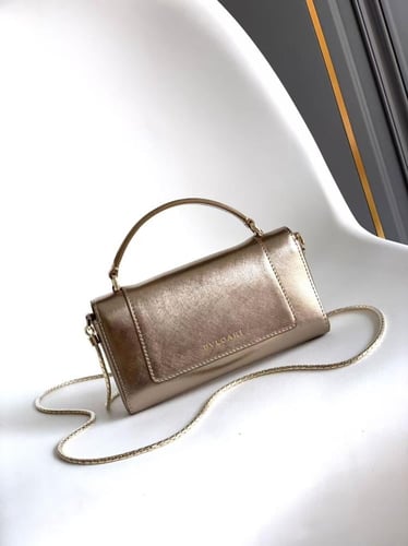 شنطة بولجري ميني أنيقة - ذهبي