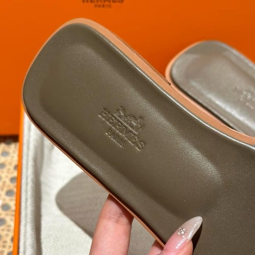 Hermès Oran Denim Sandals