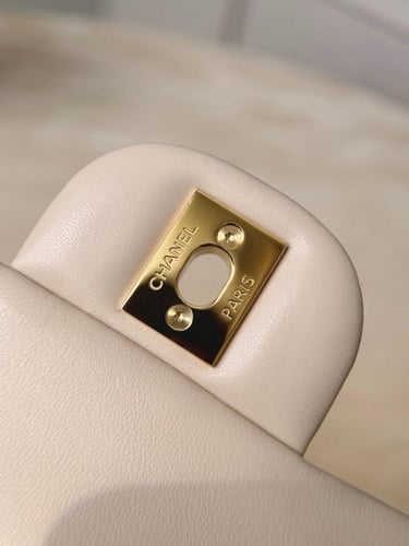 Cf medium lambskin leather ghw