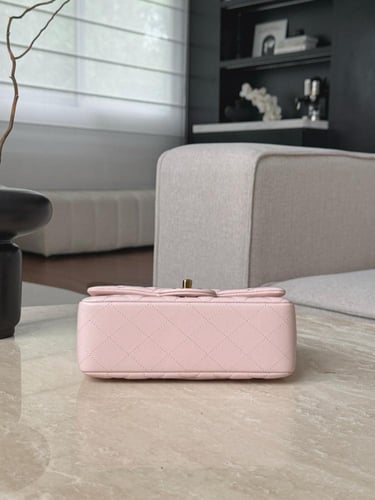 Cf mini lambskin leather ghw