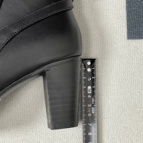 بوت جلد –كعب 7 سم