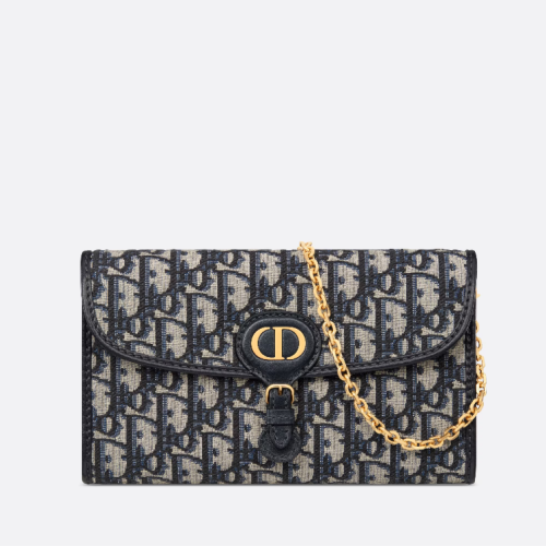 DIOR BOBBY EAST-WEST POUCH WITH CHAIN