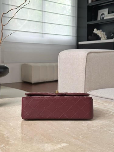 Cf small lambskin leather ghw