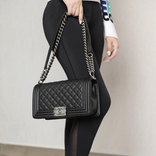 Chanel medium boy bag