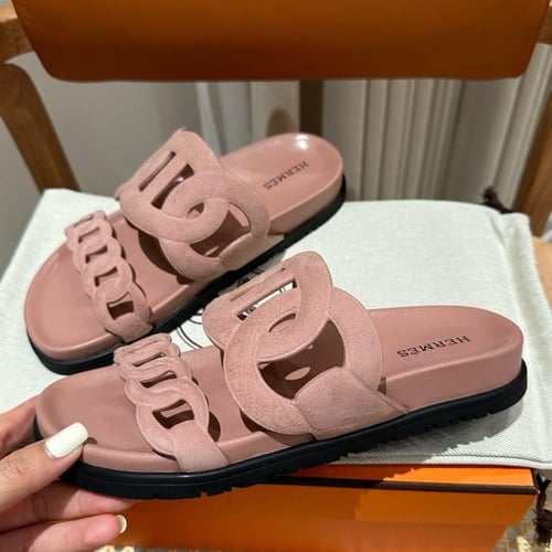 Extra sandal Rose Perle color
