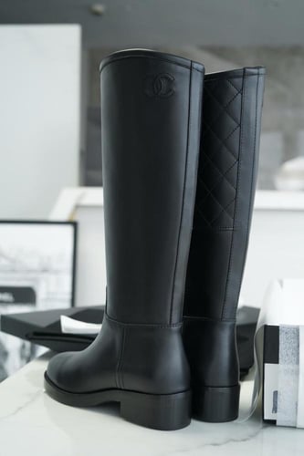 Chanel high boots