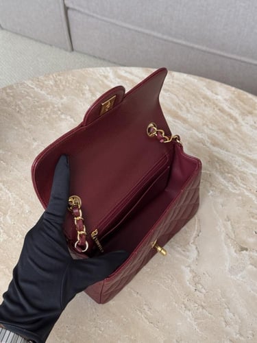 Cf mini caviar leather ghw