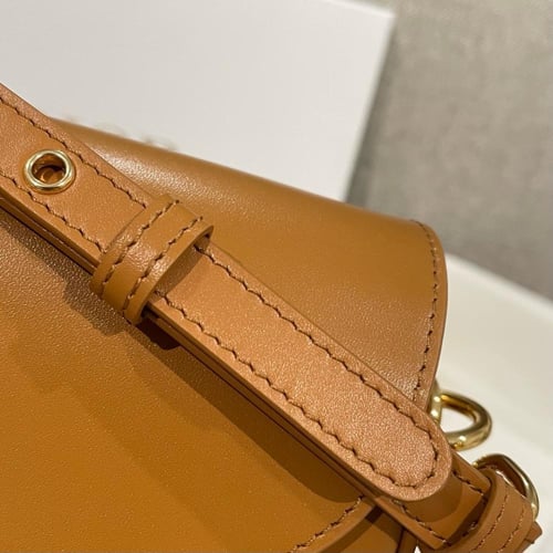 DIOR BOBBY EAST-WEST BAG Amber Box Calfskin