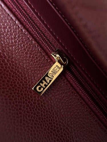 Cf mini caviar leather ghw