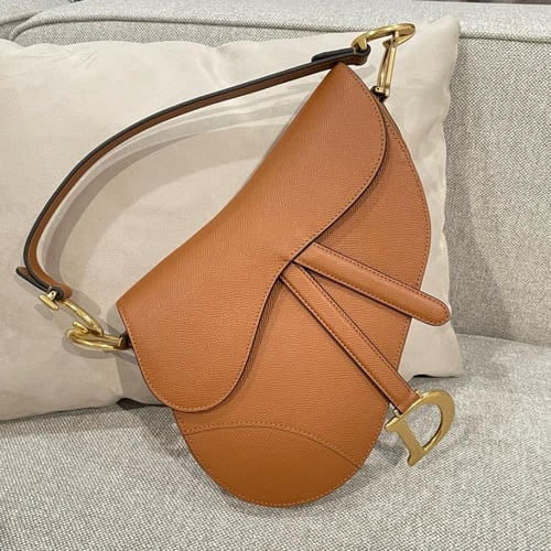 Dior saddle with strap calfskin leather