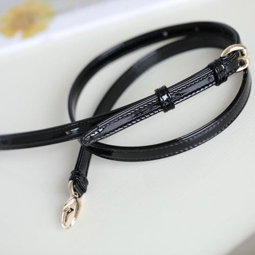 " جلد لامع" LADY DIOR MICRO BAG