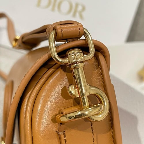 DIOR BOBBY EAST-WEST BAG Amber Box Calfskin