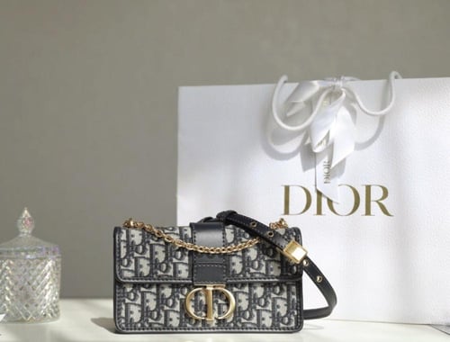 30 MONTAIGNE EAST-WEST BAG WITH CHAIN