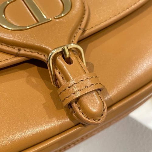 DIOR BOBBY EAST-WEST BAG Amber Box Calfskin