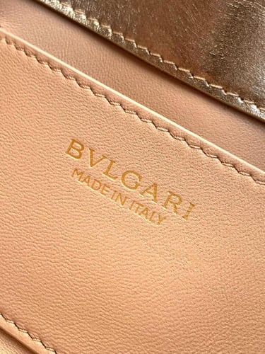 شنطة بولجري ميني أنيقة - ذهبي