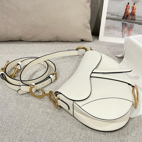 Dior saddle with strap calfskin leather