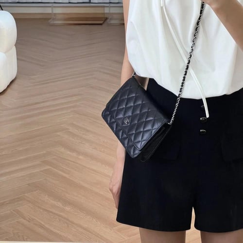 Chanel Caviar Wallet On Chain