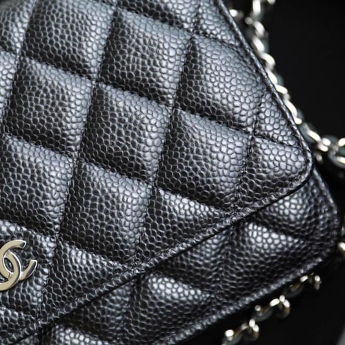 Chanel Caviar Wallet On Chain