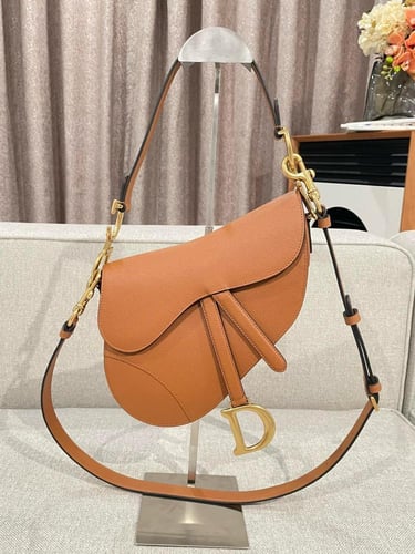 Dior saddle with strap calfskin leather