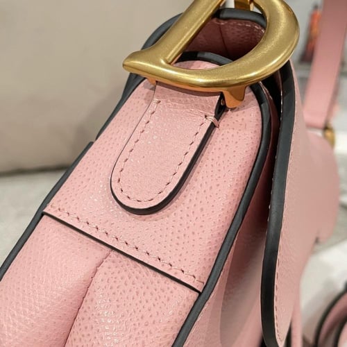 Dior saddle with strap calfskin leather