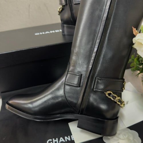 Chanel high boot