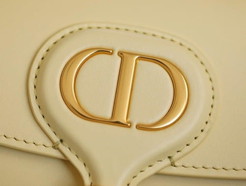 Bobby East-West Bag Pale Yellow box Calfskin 21cm