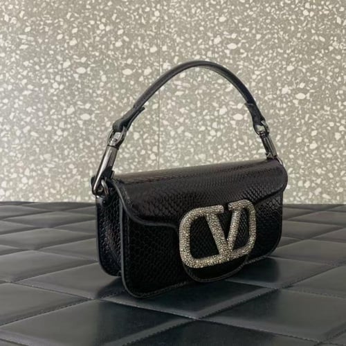 شنطة نسائية فالنتينو ميني - أسود