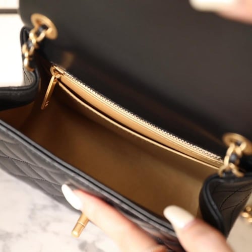 Chanel CF mini square lambskin 17cm