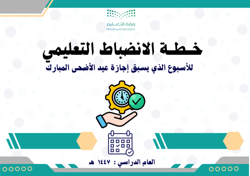 الخطة الإجرائية للانضباط التعليمي ما قبل عيد الأضح...