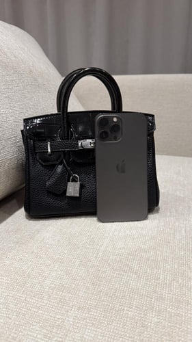 بيركن اسود نصف كروك - ميني 20cm