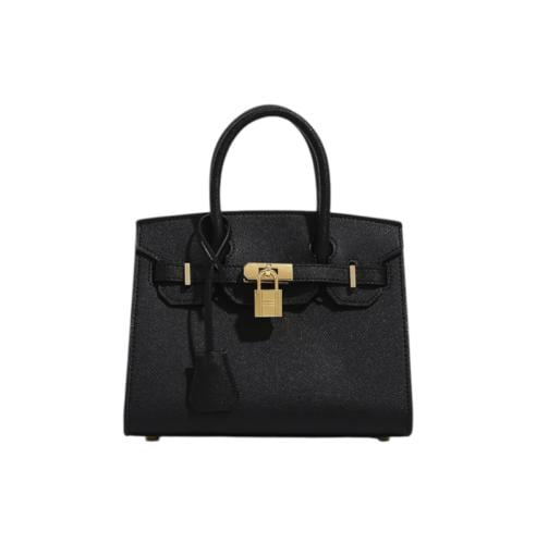 بيركن اسود قفل ذهبي ميديم -25cm