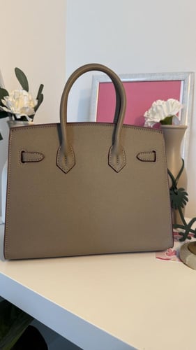 بيركن كاكي قفل ذهبي ميديم -25 cm