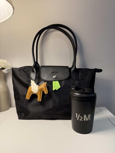 شنطة لونق شامب اسود -ميديم