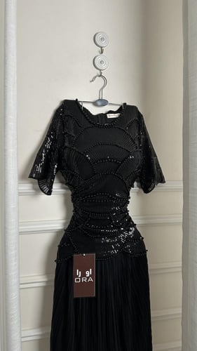 فستان شك سهره وجورجيت بوليسيه