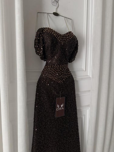 فستان موكا شك سهره ولولو