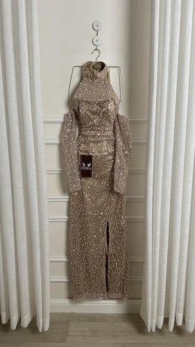 فستان بيج كلفه شك زركون