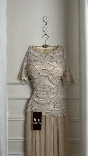 فستان شك سهره وجورجيت بوليسيه