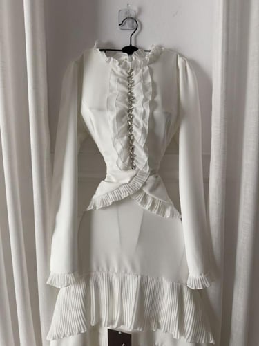 فستان عودي ناعم جورجيت