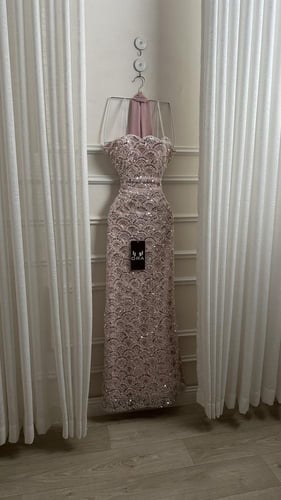 فستان شك سهره شال جورجيت ٣ لون