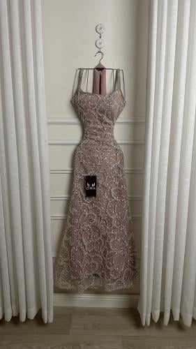 فستان شك سهره ٤ لون شال جورجيت