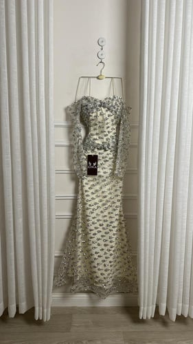 فستان كلفه شك سهره لونين