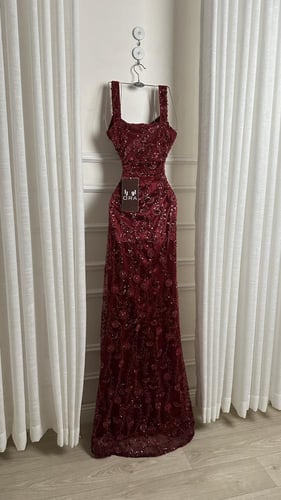 فستان عودي كلفه شك سهره