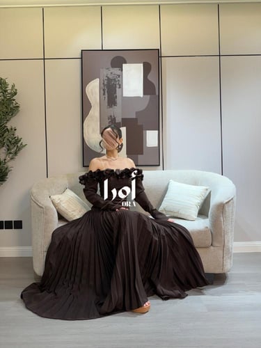 فستان موكا ورود ليزر باربي بوليسيه