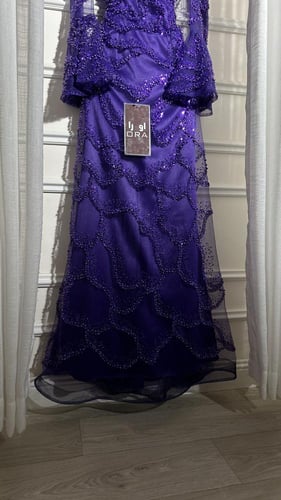 فستان ليلكي شك سهره راقي